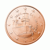 5 cent Münze aus San Marino