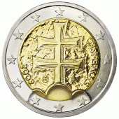 2 Euromünze aus der Slowakei