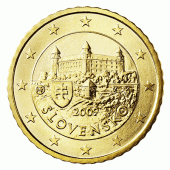 50 cent Münze aus der Slowakei