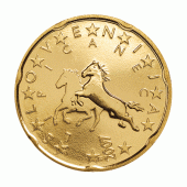 20 cent Münze aus Slowenien