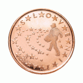 5 cent Münze aus Slowenien