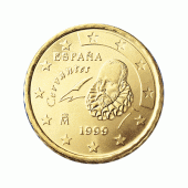 10 cent Münze aus Spanien