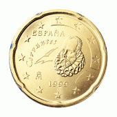 20 cent Münze aus Spanien