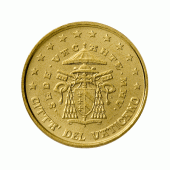 10 cent Münze aus dem Vatikan