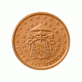 2 cent Münze aus dem Vatikan
