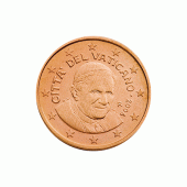1 cent Münze aus dem Vatikan