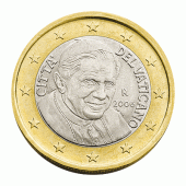 1 Euromünze aus dem Vatikan