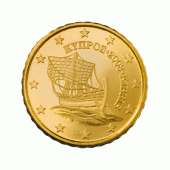 10 cent Münze aus Zypern