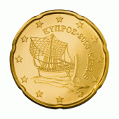 20 cent Münze aus Zypern